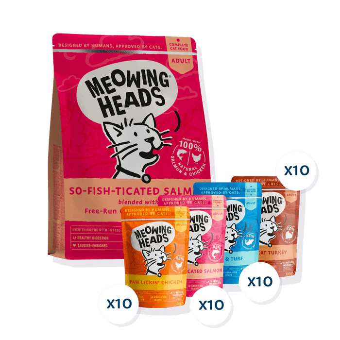 Salmon Variety Bundle - Barking Heads & Meowing Heads