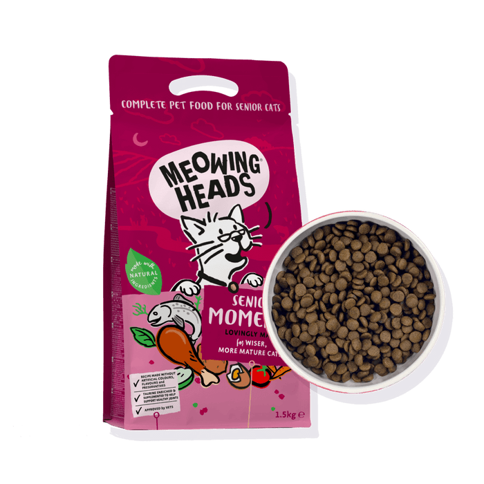 Senior Moments - Dry Food - Barking Heads & Meowing Heads