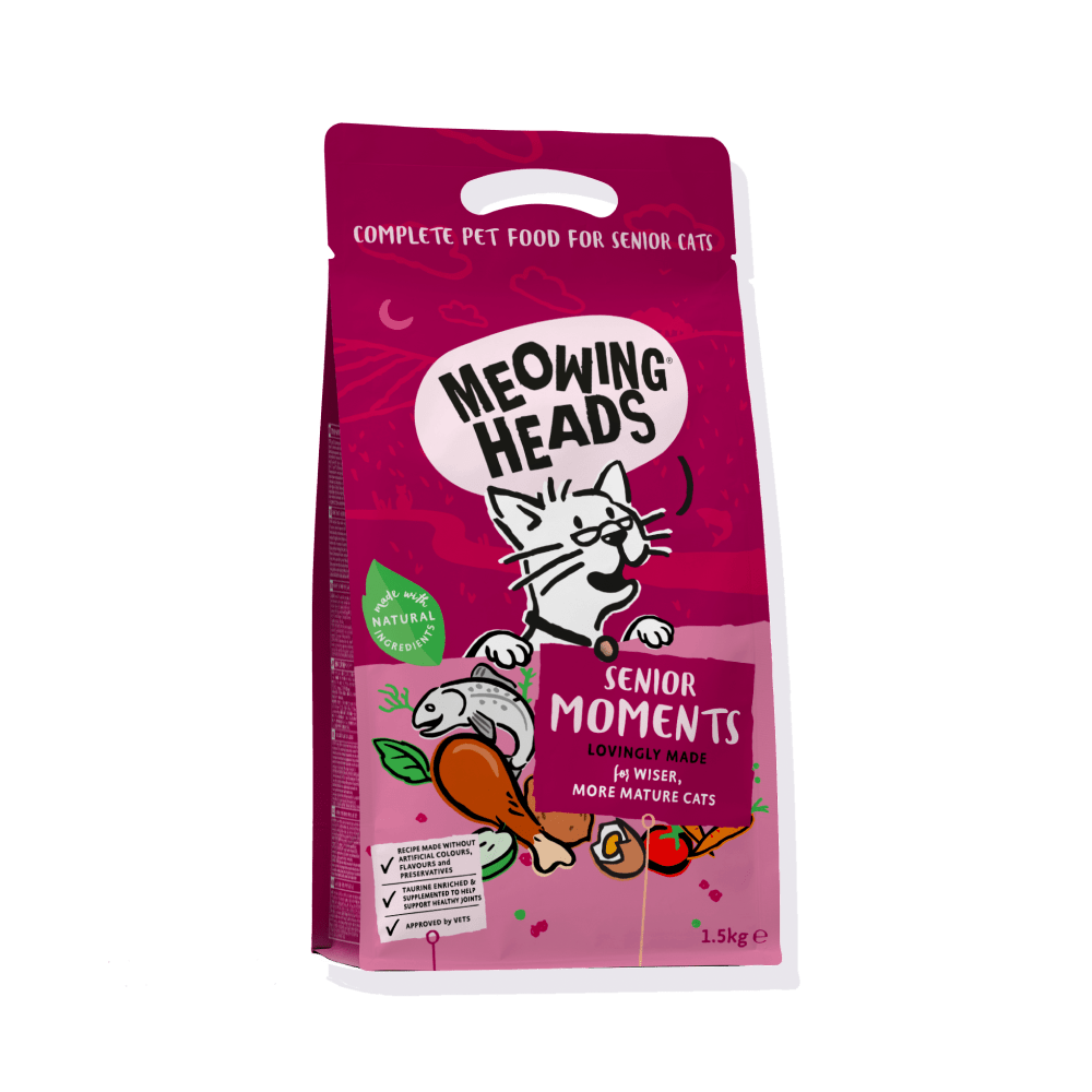 Senior Moments - Dry Food - Barking Heads & Meowing Heads