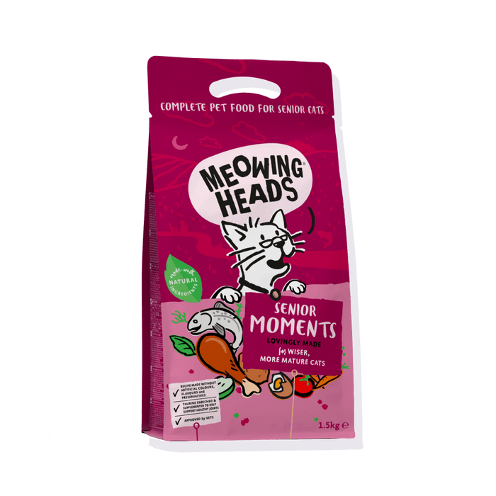 Senior Moments - Dry Food - Barking Heads & Meowing Heads