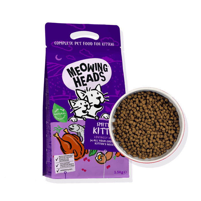 Smitten Kitten - Dry Food - Barking Heads & Meowing Heads