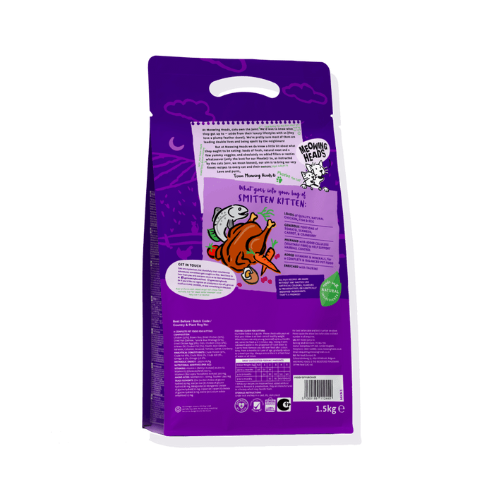 Smitten Kitten - Dry Food - Barking Heads & Meowing Heads