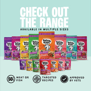 Tummy Loving Care Fish Dry Dog Food - All Hounder - Barking Heads & Meowing Heads