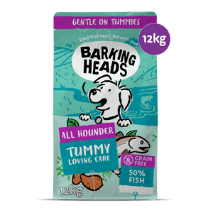 Tummy Loving Care Fish Dry Dog Food - All Hounder - Barking Heads & Meowing Heads