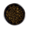 Doggylicious Duck dry dog food bowl of kibble