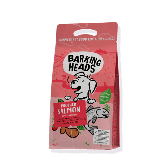 Pooched Salmon - Natural, Grain Free, Complete Dog Food – Barking Heads ...